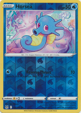 Lost Origin 035/196 Horsea (Reverse Holo)