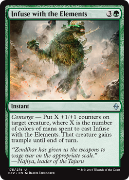 Battle for Zendikar 175/274 Infuse with the Elements