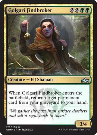 Guilds of Ravnica 175/259 Golgari Findbroker