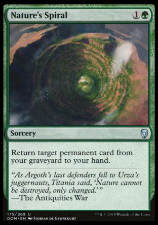 Dominaria 175/269 Nature's Spiral