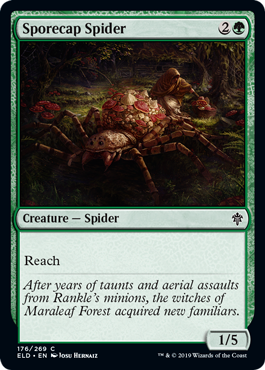 Throne of Eldraine 176/269 Sporecap Spider