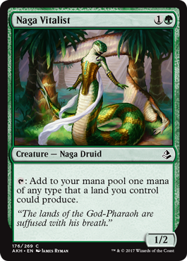 Amonkhet 176/269 Naga Vitalist