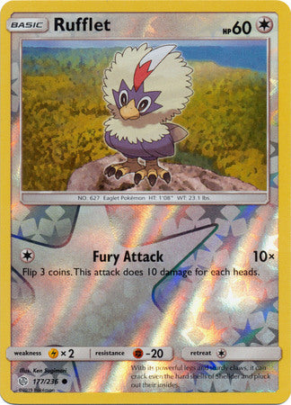 Cosmic Eclipse 177/236 Rufflet (Reverse Holo)