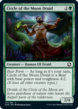 Adventures in the Forgotten Realms 177/281 Circle of Moon Druid