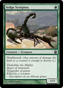 Theros 177/249 Sedge Scorpion