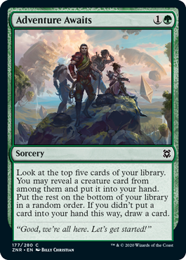 Zendikar Rising 177/280 Adventure Awaits