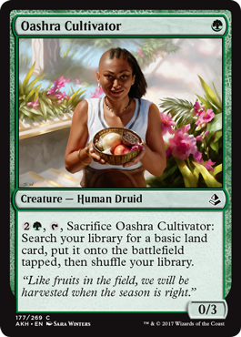 Amonkhet 177/269 Oashra Cultivator