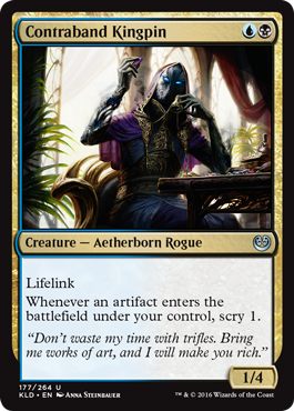 Kaladesh 177/264 Contraband Kingpin