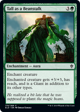 Throne of Eldraine 178/269 Tall as a Beanstalk