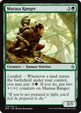 Battle for Zendikar 178/274 Murasa Ranger