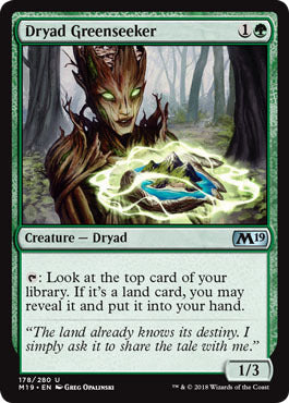 Core Set 2019 178/280 Dryad Greenseeker