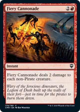 Commander Legends 178/361 Fiery Cannonade