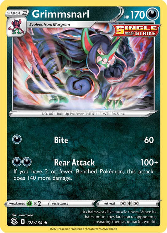 Fusion Strike 178/264 Grimmsnarl (Holo)