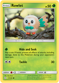 Cosmic Eclipse 017/236 Rowlet