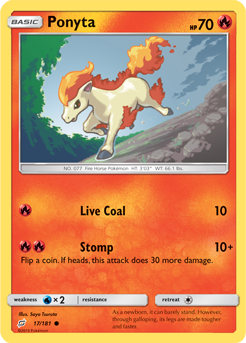 Team Up 017/181 Ponyta