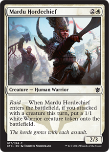 Khans of Tarkir 017/269 Mardu Hordechief