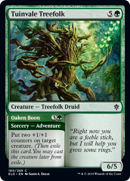 Throne of Eldraine 180/269 Tuinvale Treefolk