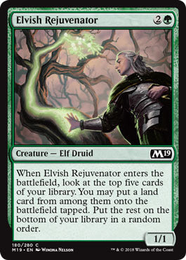 Core Set 2019 180/280 Elvish Rejuvenator