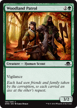 Eldritch Moon 180/205 Woodland Patrol