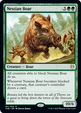 Theros Beyond Death 181/254 Nessian Boar