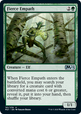 Core Set 2021 181/274 Fierce Empath