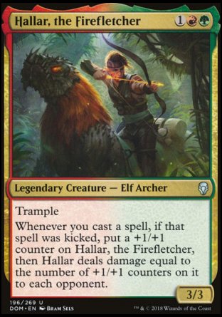 Dominaria 196/269 Hallar, the Firefletcher