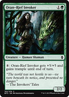 Battle for Zendikar 182/274 Oran-Rief Invoker