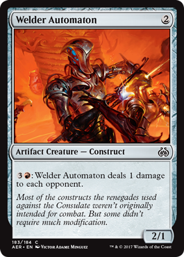 Aether Revolt 183/184 Welder Automaton