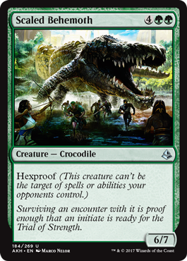 Amonkhet 184/269 Scaled Behemoth