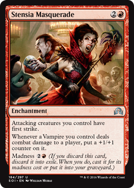 Shadows Over Innistrad 184/297 Stensia Masquerade