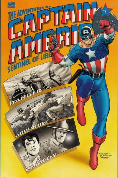 The Adventures of Captain America #2 Marvel Comics (1991)