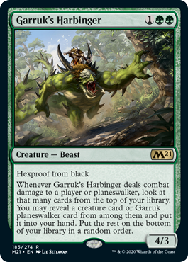 Core Set 2021 185/274 Garruk's Harbringer