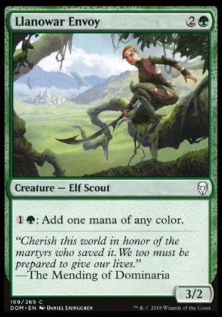 Dominaria 169/269 Llanowar Envoy