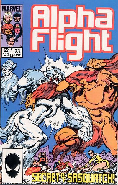 Alpha Flight #23 Marvel Comics (1983)