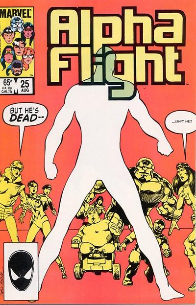 Alpha Flight #25 Marvel Comics (1983)