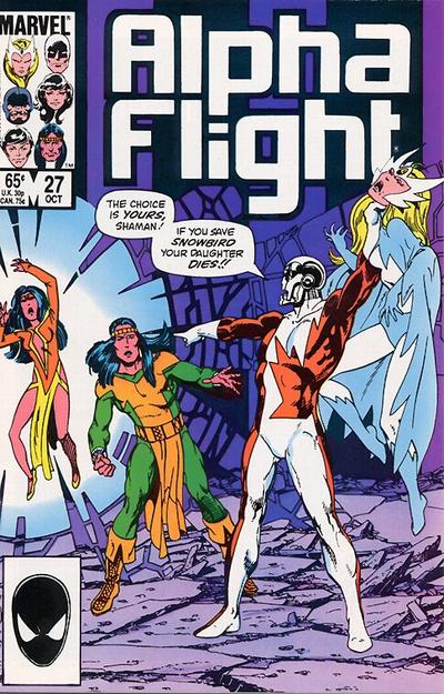 Alpha Flight #27 Marvel Comics (1983)