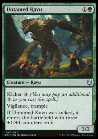 Dominaria 186/269 Untamed Kavu