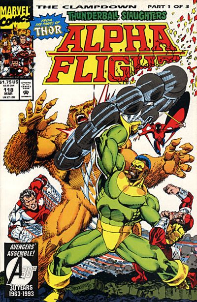 Alpha Flight #118 Marvel Comics (1983)