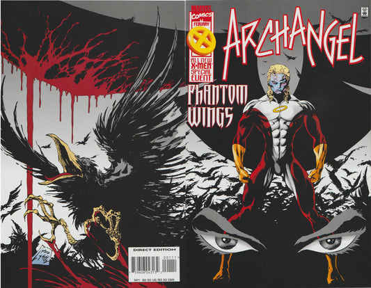 Archangel Phantom Wings Marvel Comics (1996)