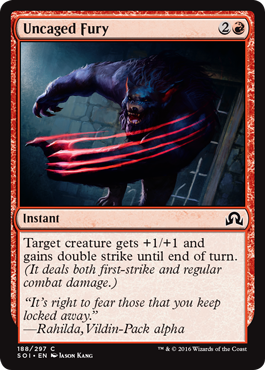 Shadows Over Innistrad 188/297 Uncaged Fury