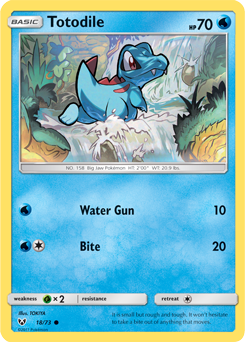 Shining Legends 18/73 Totodile