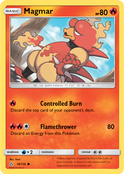 Ultra Prism 018/156 Magmar