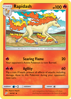 Team Up 018/181 Rapidash