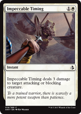 Amonkhet 018/269 Impeccable Timing