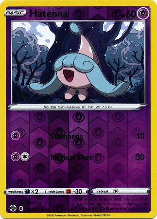 Champion's Path 018/073 Hatenna (Reverse Holo)