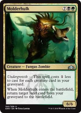 Guilds of Ravnica 190/259 Molderhulk