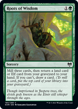 Kaldheim 190/285 Roots of Wisdom (Foil)