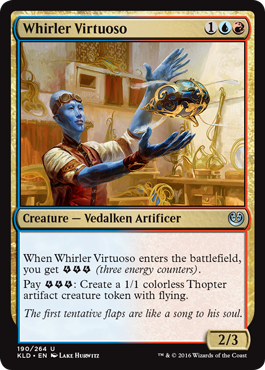 Kaladesh 190/264 Whirler Virtuoso