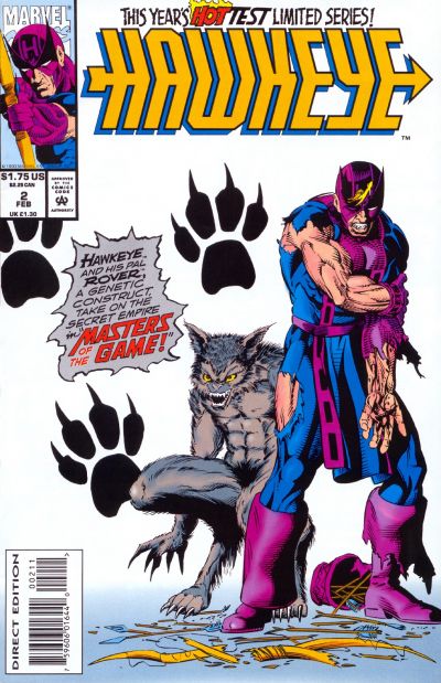 Hawkeye #2 Marvel Comics (1994)