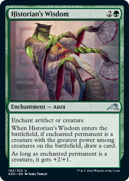 Kamigawa: Neon Dynasty 192/302 Historian's Wisdom (Foil)